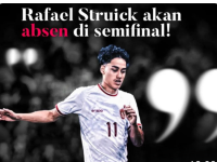 Rafael Struick Absen di Semifinal Piala Asia U-23, Tetap Analisis Kekuatan Lawan