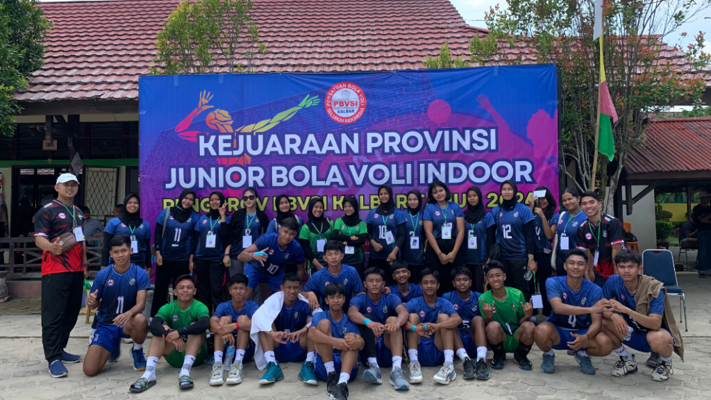 Tim Bola Voli Putra Kabupaten Mempawah Melaju ke Final Kejurprov Junior 2024