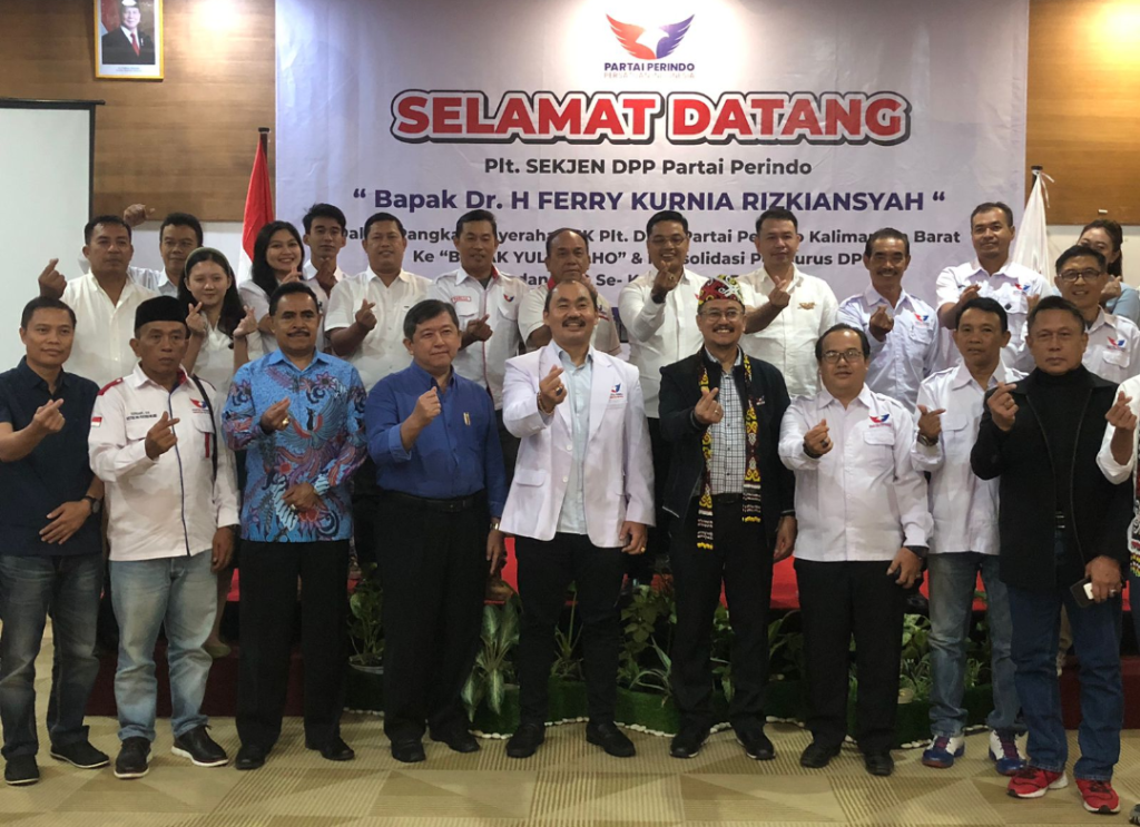 Resmi Menjabat Plt Ketua DPW Partai Perindo, Yulius Aho Optimis Partainya akan Jadi Partai Pemenang