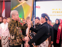 Pj Gubernur Harisson Kukuhkan Pengurus Paguyuban Jawa Kalimantan Barat Periode 2024-2029