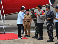 Pangdam Tanjungpura Dampingi Kunjungan Kerja Perdana Wakil Presiden RI di Provinsi Kalteng