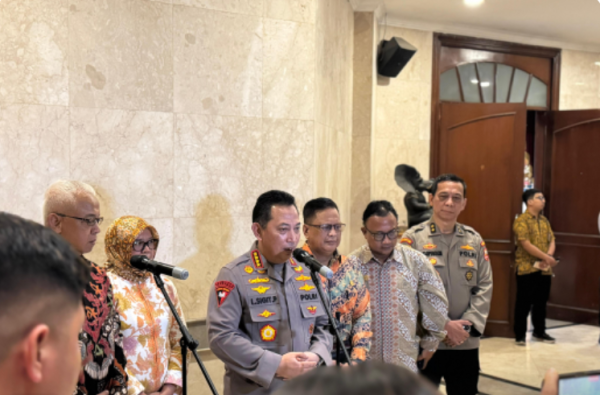 Kapolri Nyatakan Komitmen Kawal Asta Cita Untuk Wujudkan Indonesia Emas 2045