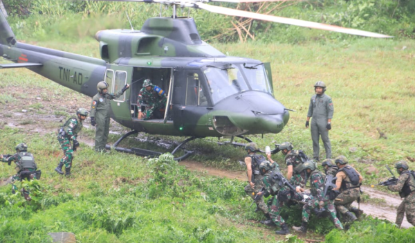 Pangdam Tanjungpura Tinjau Pelaksanaan Latma Kekar Malindo-47/AB/2024