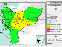 Waspada! BMKG : Hujan Lebat Diprediksi Guyur Beberapa Wilayah di Kalimantan Barat
