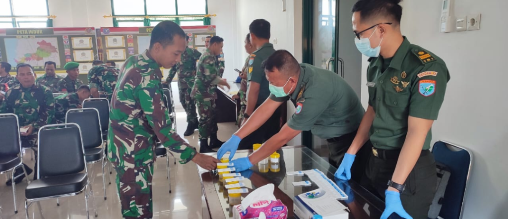 Kodim 1209/Bengkayang Gencar Perangi Narkoba di Kalangan TNI