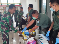 Kodim 1209/Bengkayang Gencar Perangi Narkoba di Kalangan TNI