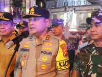 Pangdam XII/Tpr Bersama Forkopimda Patroli Amankan Malam Natal