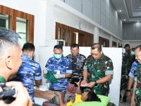 Kodaeral XII Sukseskan Bakti Sosial dan Bakti Kesehatan dalam Rangka HUT Ke-80 TNI Tahun 2025