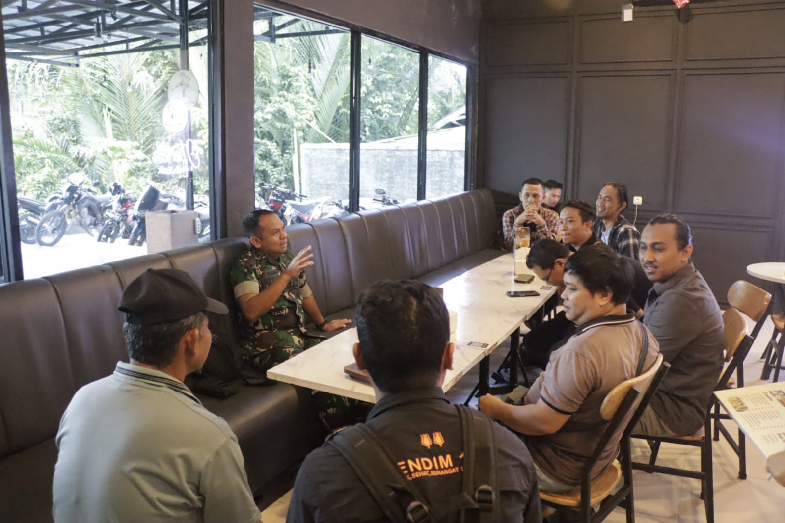 Silaturahmi Bersama Insan Pers, Dandim Mempawah: Media Adalah Mitra, Bukan Sekedar Penyampai Berita