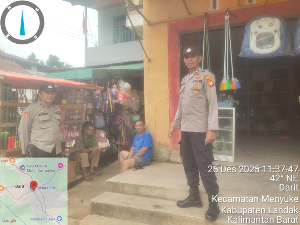 Polsek Menyuke Laksanakan Patroli Siang Hari Jaga Situasi Kamtibmas