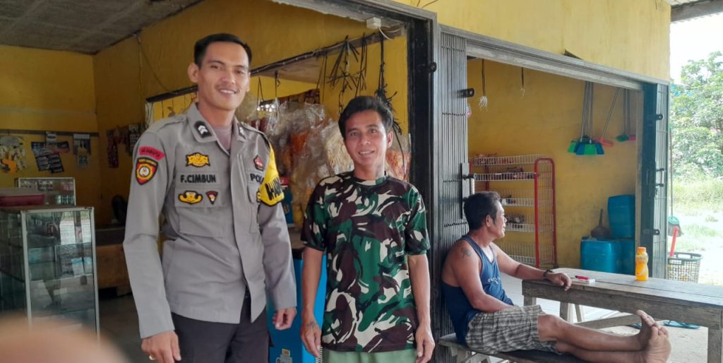 Polisi Menyapa Warga, Sampaikan Himbauan Kamtibmas Secara Humanis