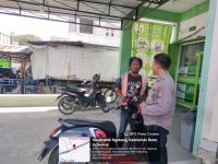 Patroli Siang Regu II Polsek Ngabang Jaga Stabilitas Kamtibmas Kota