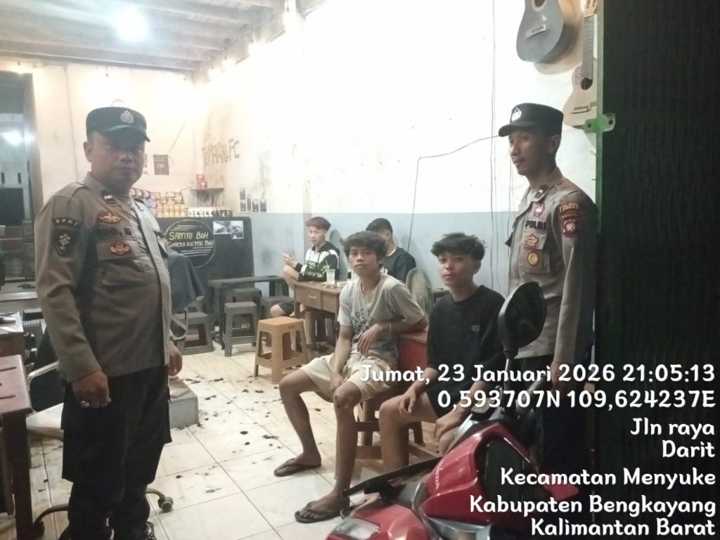 Tekan Tindak Kejahatan, Polsek Menyuke Gencarkan Patroli Malam Hari