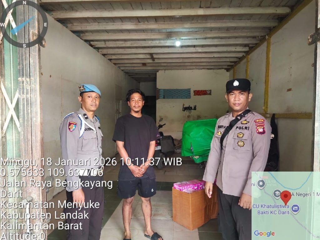Cegah Tindak Kriminalitas Polsek Menyuke Laksanakan Patroli Siang