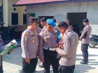 Kanit Propam Polsek Mempawah Hulu Laksanakan Gaktiblin kepada Seluruh Anggota