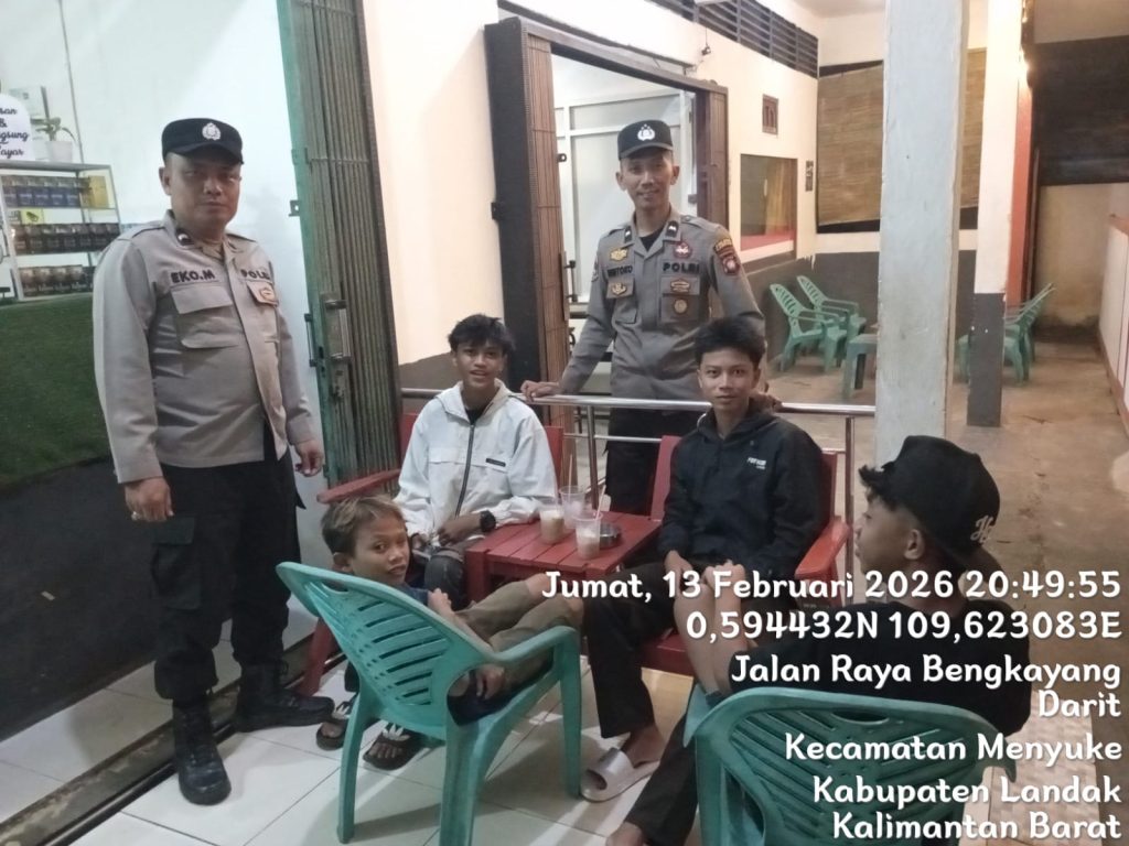 Gencarkan Patroli Pada Malam Hari Samapta Polsek Mentuke Berikan Imbauan