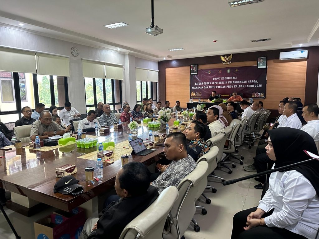 Polda Kalbar Perkuat Pengawasan Pangan 2026, Satgas Saber Siap Awasi 14 Komoditas Strategis