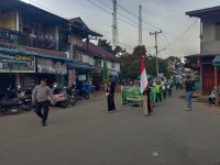 Pelajar MIN 2 Landak Gelar Pawai Sambut Ramadhan 1447 Hijriyah