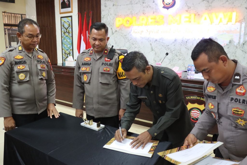 Tim Rorena Polda Kalbar Laksanakan Asistensi dan Evaluasi Zona Integritas di Polres Melawi