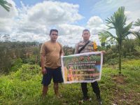 Bhabinkamtibmas Ajak Warga Sukseskan Ketahanan Pangan Nasional Melalui Penanaman Jagung