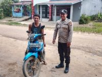 Patroli Dialogis Polsek Kuala Behe Untuk Jaga Kamtibmas Tetap Aman Dan Kondusif