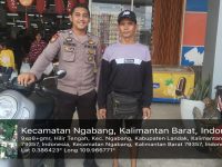 Personil Polsek Ngabang Tetap Ciptakan Situasi Kondusif Lewat Patroli Dialogis Saat Libur Panjang