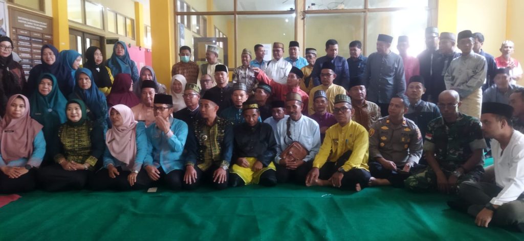 Danramil 07/Teluk Keramat Hadiri Acara Pisah Sambut Camat Teluk Keramat