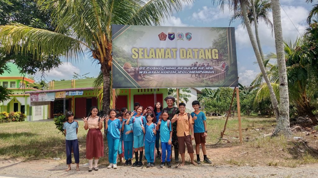 Kades Sepang: Keceriaan Anak-anak di Lokasi TMMD Jadi Energi Baru bagi Desa