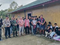Sinergi TNI-Polri dan Pemerintah Desa, Lepas Kontingen Toho ke Ajang Budaya Naik Dango