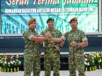 Sertijab Danyonarmed 16/TK, Pangdam XII/Tpr: Pemimpin Hebat Harus Mencintai dan Dicintai Anak Buah
