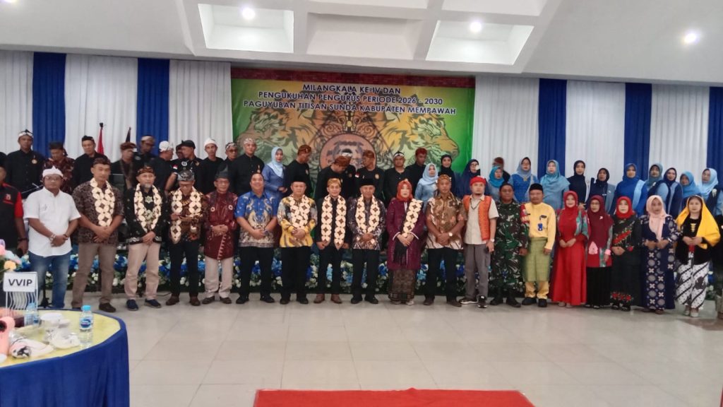 Paguyuban Titisan Sunda Mempawah 2026-2030 Dikukuhkan, AKP (Purn) Kamin Jabat Ketua