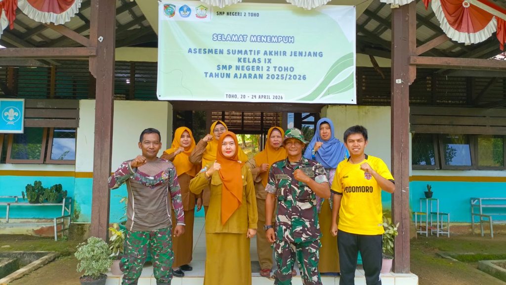 Sumur Bor dan Sarana MCK Bukti Nyata Kepedulian Satgas TMMD terhadap Fasilitas Sekolah