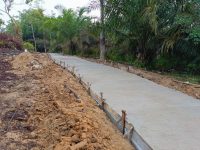 Tak Ada Lagi Jalan Tanah, Kini Jalan di Dusun Kumpang Sudah Dibeton
