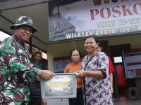 Apresiasi dari Wasev untuk Ibu-Ibu Dapur TMMD, Dansatgas: Ini Bentuk Penghargaan atas Ketulusan