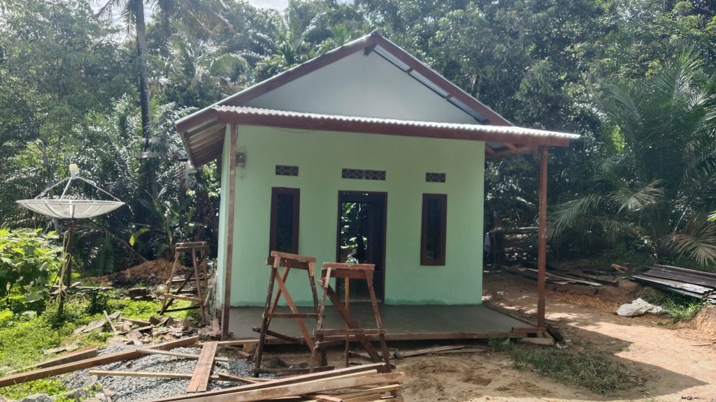 RTLH Pertama TMMD Capai 80 Persen, Rumah Pak Acan Segera Rampung