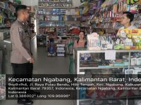 Waspada Pencurian! Polisi Berikan Himbauan Penting kepada Pemilik Toko ATK di Ngabang