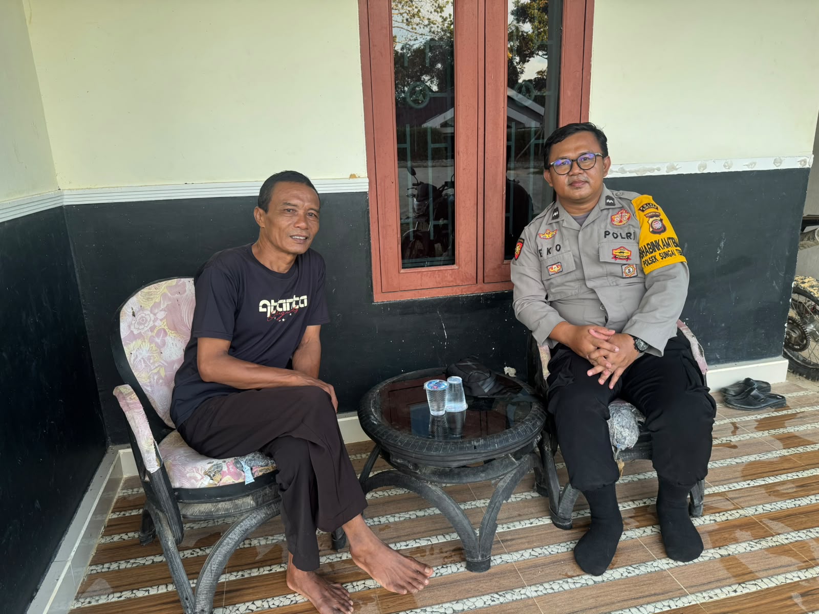 Strategi Humanis Polsek Sungai Tebelian: Silaturahmi Sebagai Ujung Tombak Stabilitas Wilayah