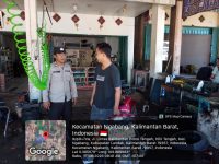Cegah Penadahan Kendaraan Curian, Polsek Ngabang Sasar Bengkel Siang Hari