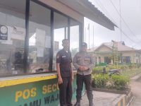 Jalin Silaturahmi dan Sinergitas, Polisi Sambangi Satpam PT PBL Ngabang