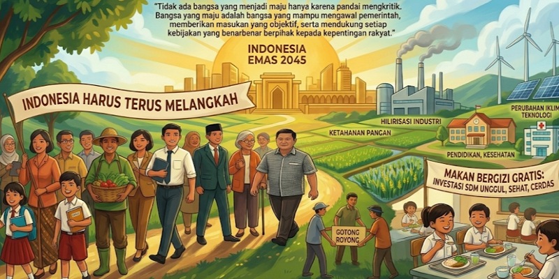 Herry Dahana: Indonesia Harus Terus Melangkah Menuju Indonesia Emas 2045