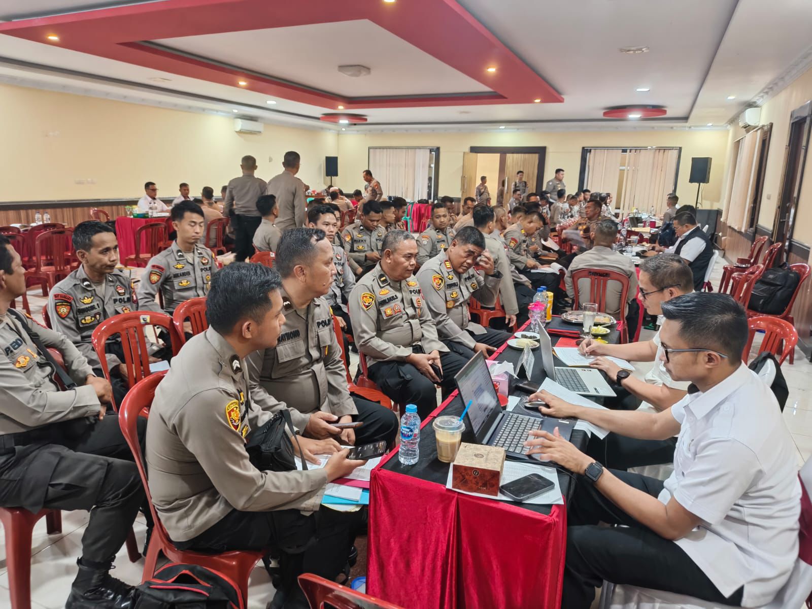 Polres Landak Ikuti Audit Kinerja oleh Itwasum Polri di Polres Sanggau