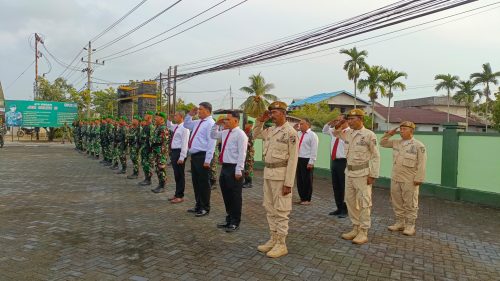 Pasi Ops Pimpin Upacara Bendera Mingguan, Kodim 1201/Mempawah Perkuat Disiplin dan Profesionalisme Prajurit