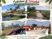 Jembatan Komposit Beton Ketiga Rampung, Program Presiden Prabowo Perkuat Konektivitas di Wilayah Kodim 1201/Mempawah