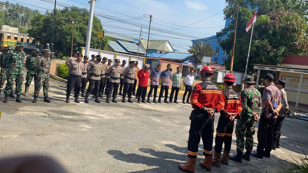 Kodim 1201/Mempawah Siagakan Prajurit, Lima Koramil Gelar Apel Serentak Antisipasi Karhutla