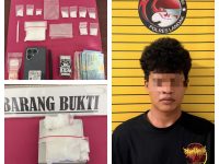 REMAJA TERTANGKAP JUAL SHABU DI MANDOR