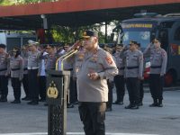Pimpin apel perdana, Kapolda Kalbar Tekankan soliditas personil dan Siapkan Diri Sebagai Polisi Penolong Masyarakat