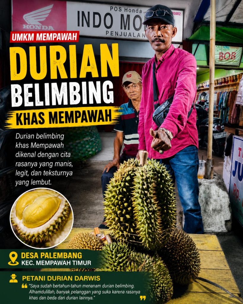 <h4><a href='https://postkotapontianak.com/musim-telah-tiba-saatnya-berburu-durian-belimbing-yang-legit-di-pasir-palembang-mempawah-timur/' title='Musim Telah Tiba! Saatnya Berburu Durian Belimbing yang Legit di Pasir Palembang Mempawah Timur'>Musim Telah Tiba! Saatnya Berburu Durian Belimbing yang Legit di Pasir Palembang Mempawah Timur</a></h4>