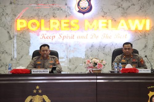 Kapolres Melawi Buka Rakor FT Binmas