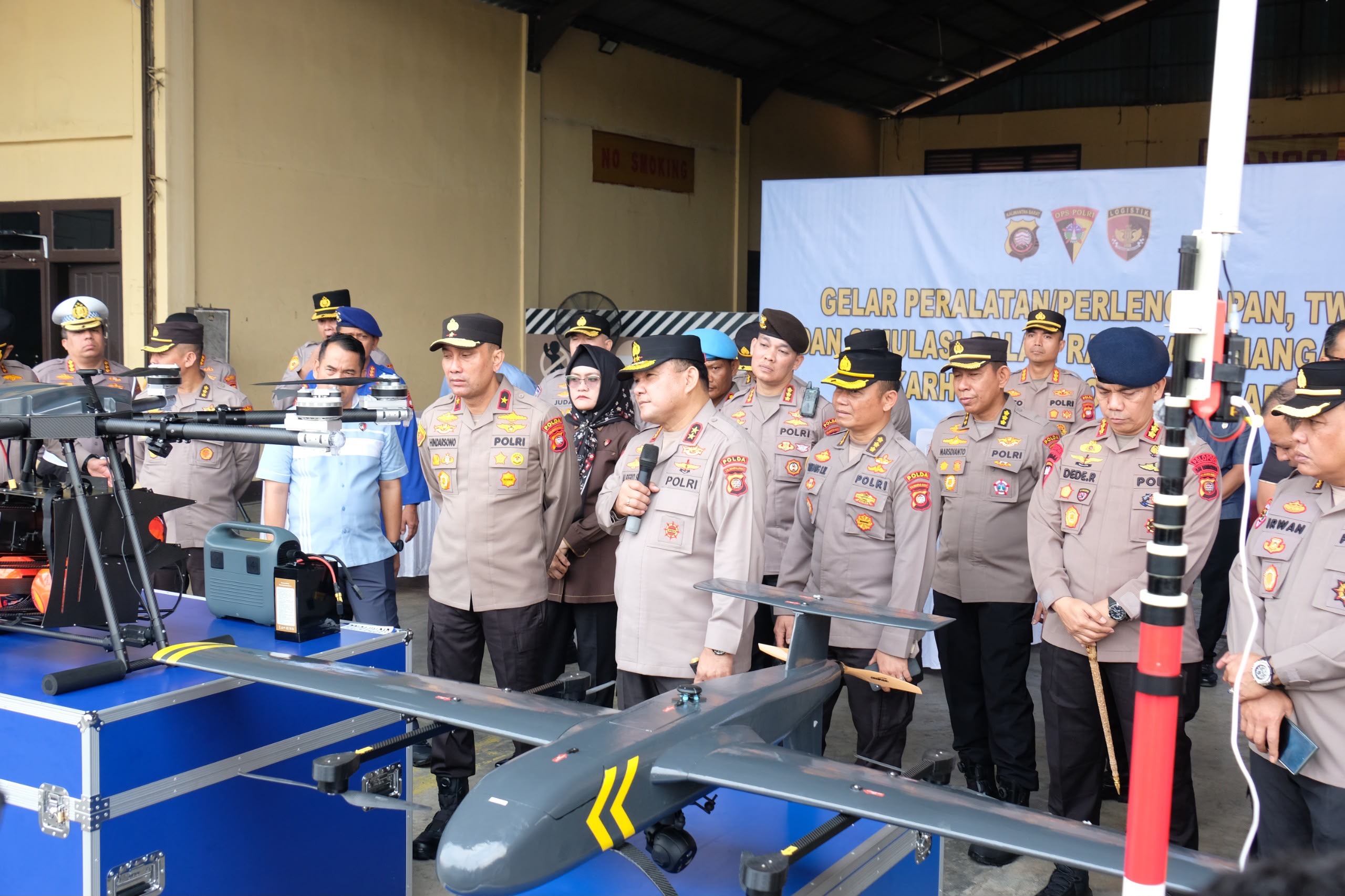 Hadapi Ancaman Karhutla, Kapolda Kalbar Pastikan Kesiapan Personel dan Peralatan