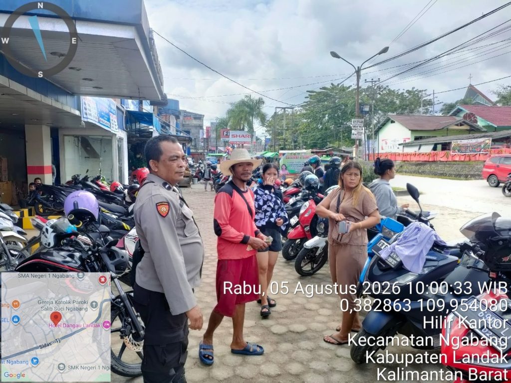 <h4><a href='https://postkotapontianak.com/antisipasi-kejahatan-di-tempat-ramai-polsek-ngabang-gencarkan-patroli-dialogis-di-tengah-terik/' title='Antisipasi Kejahatan di Tempat Ramai, Polsek Ngabang Gencarkan Patroli Dialogis di Tengah Terik'>Antisipasi Kejahatan di Tempat Ramai, Polsek Ngabang Gencarkan Patroli Dialogis di Tengah Terik</a></h4>